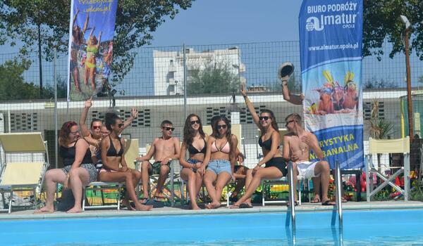  Włochy - Rimini - obóz rekreacyjny Party Trip - hotel Karin - wylot z Warszawy (Modlin)